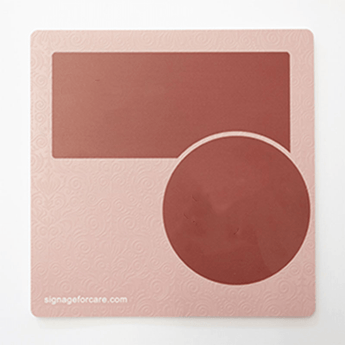 Garnet Red - Signage for Care