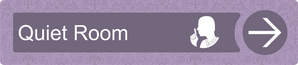 Dementia Friendly Sign Quiet Room Directional Sign Purple