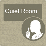 Dementia Friendly Quiet Room Door Sign