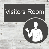 Dementia Friendly Visitors Room Door Sign