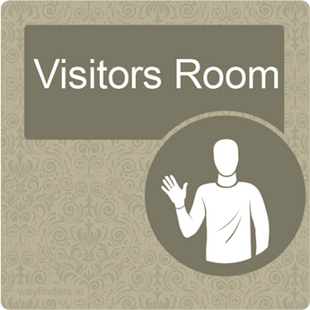 Dementia Friendly Visitors Room Door Sign