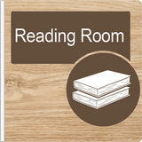 Dementia Friendly Projecting Reading Room Sign