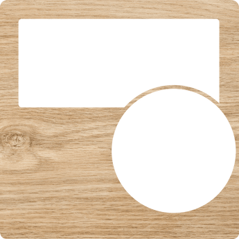 Dementia Friendly Sign Personalised Door Sign Oak