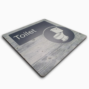 Dementia Friendly Door Sign - White Pine