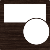 Dementia Friendly Signage Personalised Door Sign Walnut