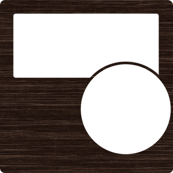 Dementia Friendly Signage Personalised Door Sign Walnut