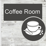 Dementia Friendly Projecting Coffee Room Sign