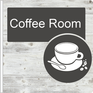 Dementia Friendly Projecting Coffee Room Sign