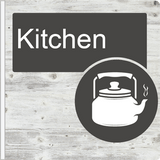 Dementia Friendly Projecting Kitchen Sign