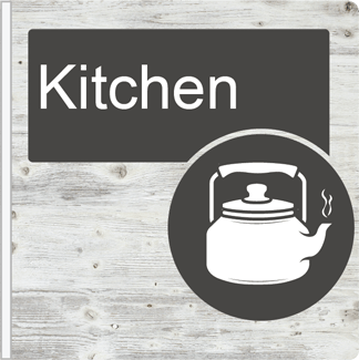Dementia Friendly Projecting Kitchen Sign