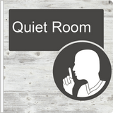Dementia Friendly Projecting Quiet Room Sign