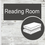 Dementia Friendly Projecting Reading Room Sign