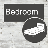 Dementia Friendly Bedroom Door Sign