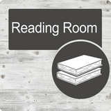 Dementia Friendly Reading Room Door Sign