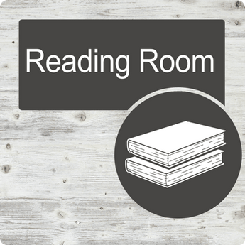 Dementia Friendly Reading Room Door Sign
