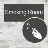 Dementia Friendly Smoking Room Door Sign