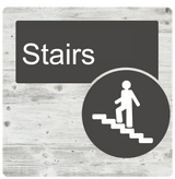 Dementia Door Sign White Pine - Signage for Care